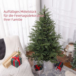 Christmas Tree, 150 cm, Realistic, Quick Assembly, Plastic