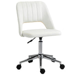 Swivel Chair Height-Adjustable Compact Ergonomic, Beige