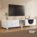 TV Stand 180x40x41.5cm Low Unique Design Modern