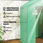 Greenhouse, Roller Door Window Shelves, Steel