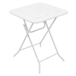 Outdoor 3-Piece Foldable Bistro Set, 2 Chairs & 1 Table, White