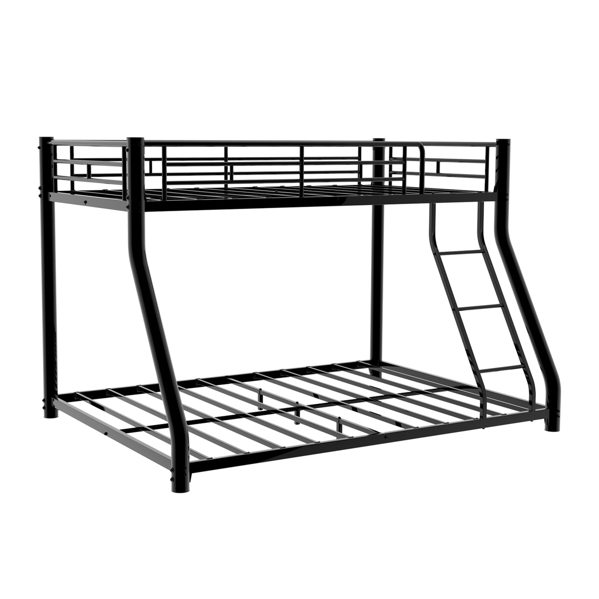 Upholstered Bed Frame 140x200 cm, Reinforced Steel