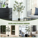Artificial Eucalyptus Tree, Large 150 cm, Cement