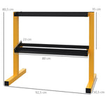 Dumbbell Rack, 2 Levels, 270 kg, Steel