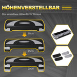 Step Board Aerobic Stepper, Height Adjustable, Fitness, 80x31 cm