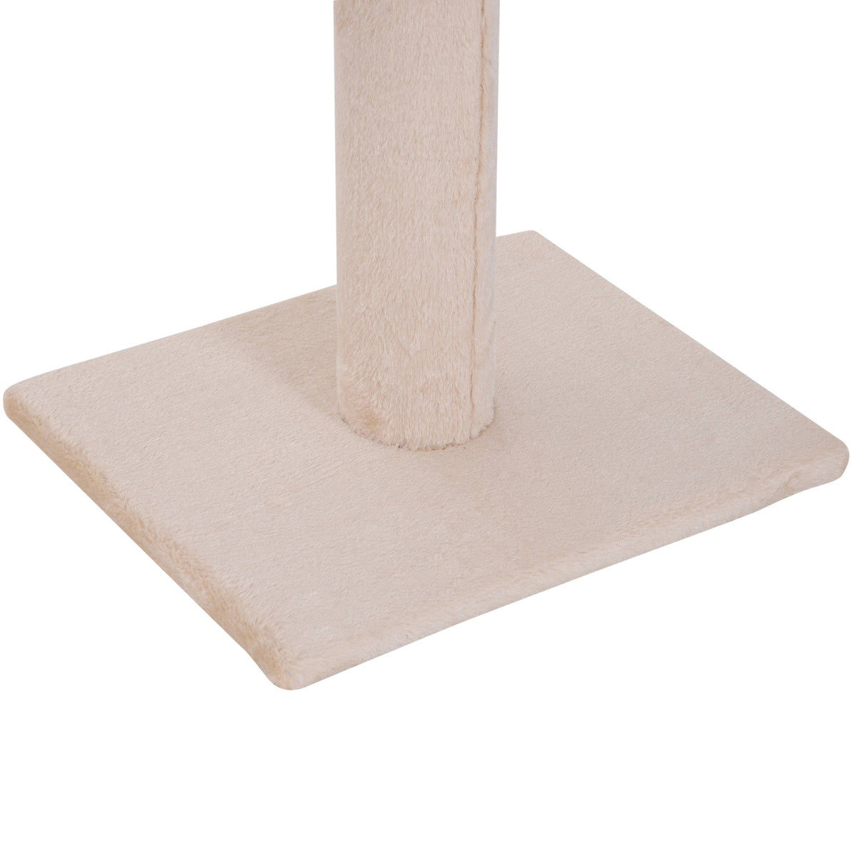 Cat Tree, Height Adjustable Climbing, Sturdy, Beige