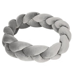Pet Bed with Cushion, Washable, Grey