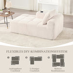 Corduroy Recliner Sofa - No Assembly, Side Pocket & Drink Holder