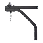 Punching Bag Wall Mount Bracket with High Load Capacity, Black Steel