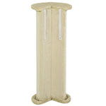 Corner Cat Scratching Board, Space-Saving, Cream White