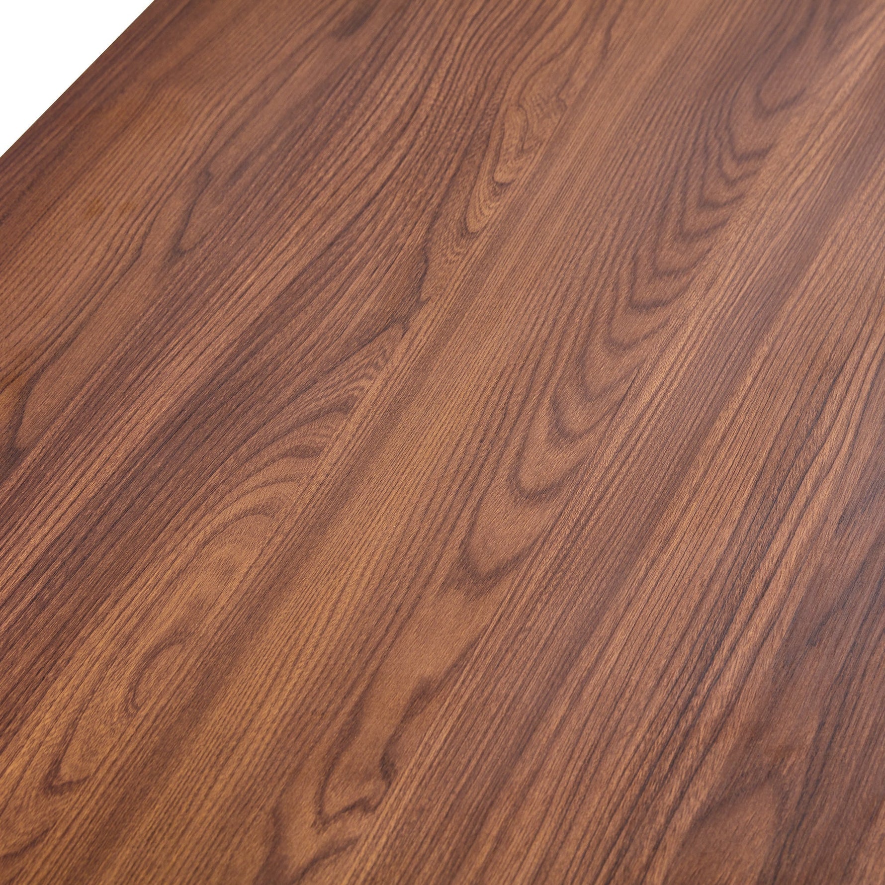 Coffee Table with Modern Two-Tiered Design, Walnut Wood MDF