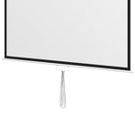 Projector Screen, 178x178cm, 99-inch, 1:1, HD 4K, for Home Theater, Office, Presentations, Plastic