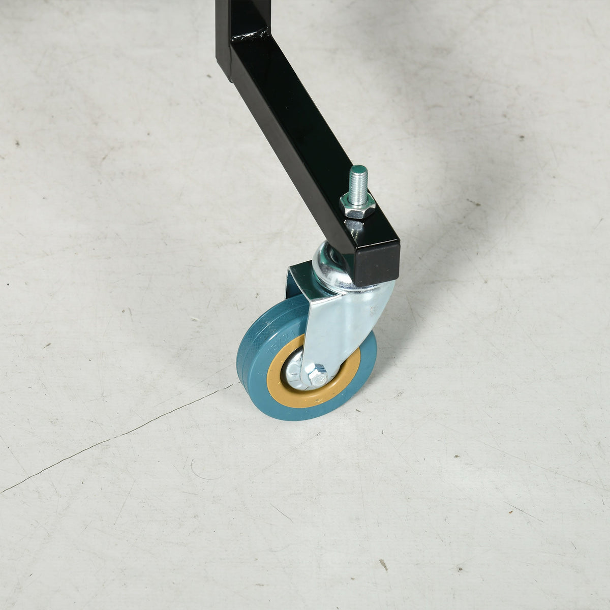 Table Tennis Table, Foldable with Wheels & Set, Steel Green