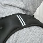 Weight Vest 10 kg Adjustable Strength Training Black Oxford Fabric