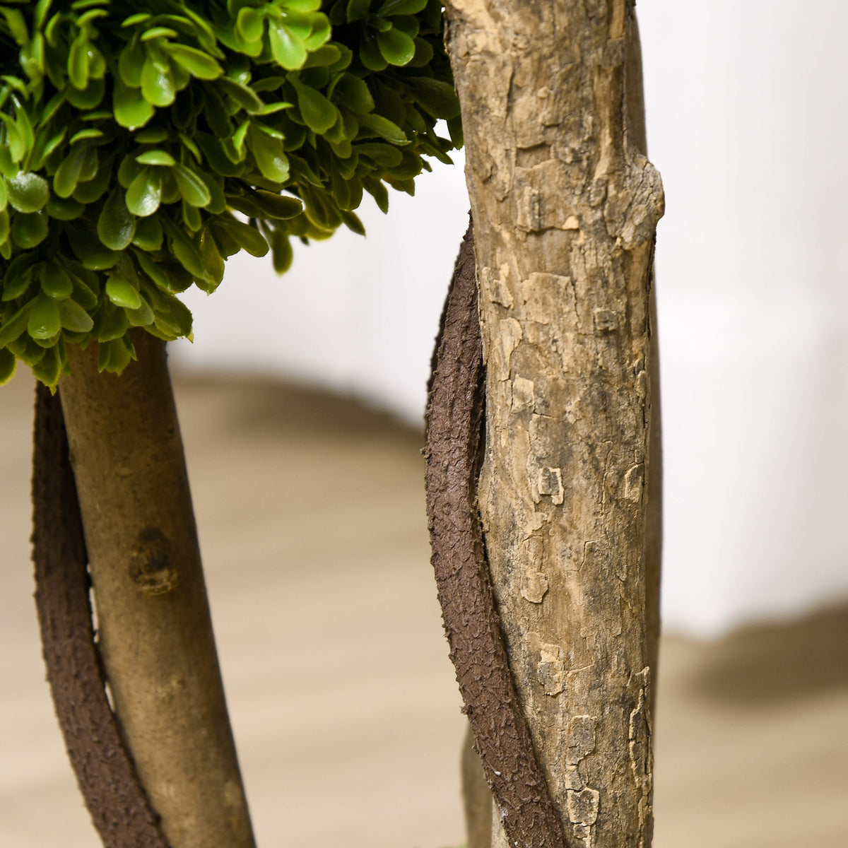 Artificial Boxwood Tree 90 cm UV Protection, Light Green