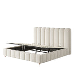Children's Single Bed 90x200cm with Drawers & Storage, White