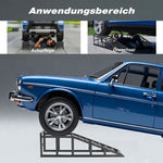 Car Ramps 2000kg Capacity Height-Adjustable Non-Slip Surface Grey