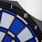 Electronic Dartboard, 12 Darts LCD Display for 8 Players, Plastic