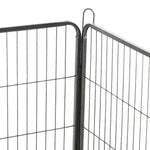 Puppy Playpen, 60cm 16 Sections 2 Doors, Steel