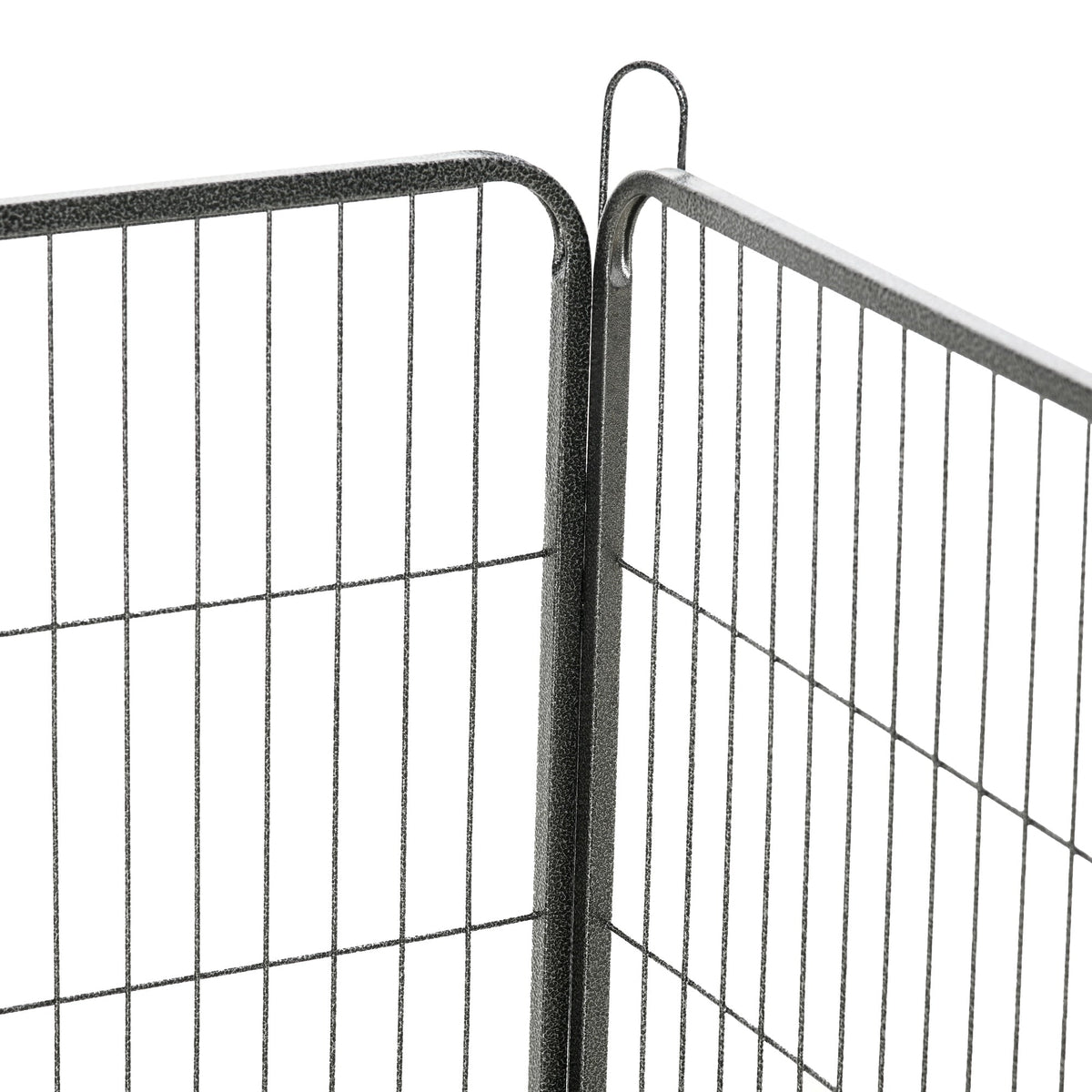 Puppy Playpen, 60cm 16 Sections 2 Doors, Steel