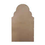 Rectangular Wall Mirror 61x101cm Silver Metal Frame