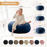 Beanbag Chair 120, Soft Comfortable Reading Sofa for Adults