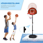 Basketball Hoop, Adjustable Height with Stand & Magnetic Dartboard, Indoor/Outdoor Use