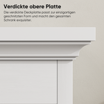 Bathroom Cabinet, Floor-Standing with Basket Door & Adjustable Shelf, White