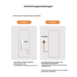 Full-length Vertical Mirror, LED Dimming 163x54CM, Aluminum Alloy Black