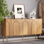 Sideboard Buffet Cabinet Storage 140x38x75cm - Modern Simple