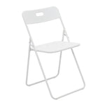 Outdoor 3-Piece Foldable Bistro Set, 2 Chairs & 1 Table, White