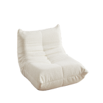 Togo Style Floor Lounge Chair Armless Memory Foam - Chenille
