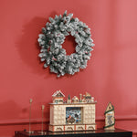 Christmas Wreath, LED Lighting, Red Berries, Green