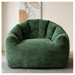 Ergonomic Round Bean Bag Chair Full-Body Contouring