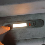 Upholstered Bed/Sofa Bed 90x200cm Multifunctional Hydraulic Storage USB/Type-C Night Light - Dark Grey Velvet