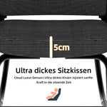 Minimalist Office Chair - Modern, Comfortable, Metal Frame