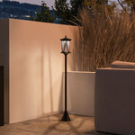 Solar Street Light LED, Cool White, Waterproof, Black