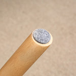 Footstool, Upholstered Stool, Dark Grey Berber Fleece