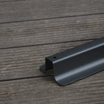 Cantilever Parasol Crank Steel Frame Ø3x2.5m, Black Polyester Fabric