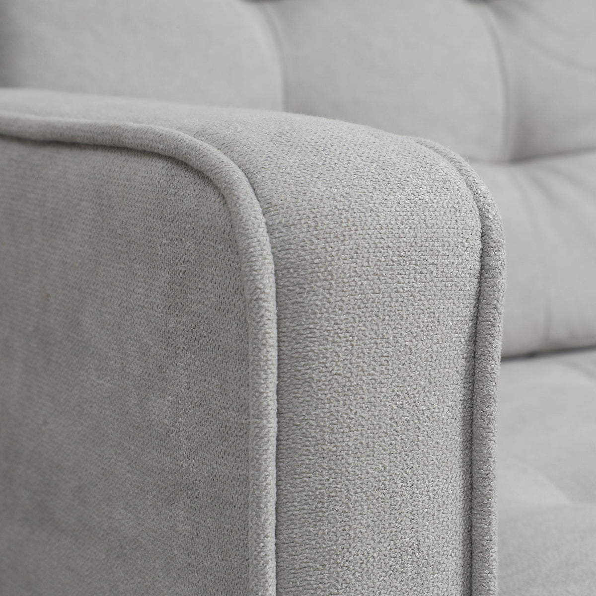 2-Seater Sofa with Storage, Upholstered Velvet Look, 117x62x78 cm