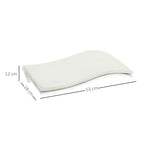 Cat Climbing Wall Hammock Bed, Wall Mounted Furniture, Plush MDF White