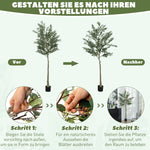 Artificial Olive Tree, Large 180cm, Plastic