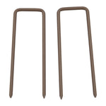 Extendable Scissor Gate/Barrier, 52-405cm Garden H103.5cm, Aluminum Brown