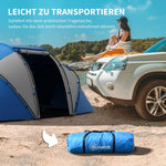Camping Tent for 4-6 People, Lightweight, Stable, Waterproof, Blue