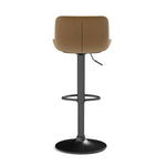 Dining Room Bar Stool Swivel Chairs, Set of 2, Height Adjustable, 360° Swivel, Velvet