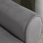 Storage Bench, Modern with Armrests, Velvet Polyester