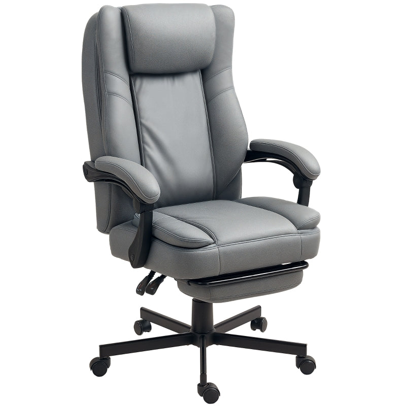 Office Chair, Massage Ergonomic Swivel, Grey