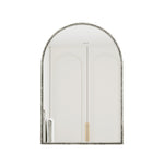 LED Full-Length Mirror 163x54cm Dimmable Light, Black Aluminum Frame