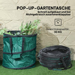 Garden Bag 4x86L Waterproof, Reusable, Green