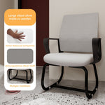 Minimalist Modern Office Chair, Metal Frame, Soft & Comfortable, Multi-Color
